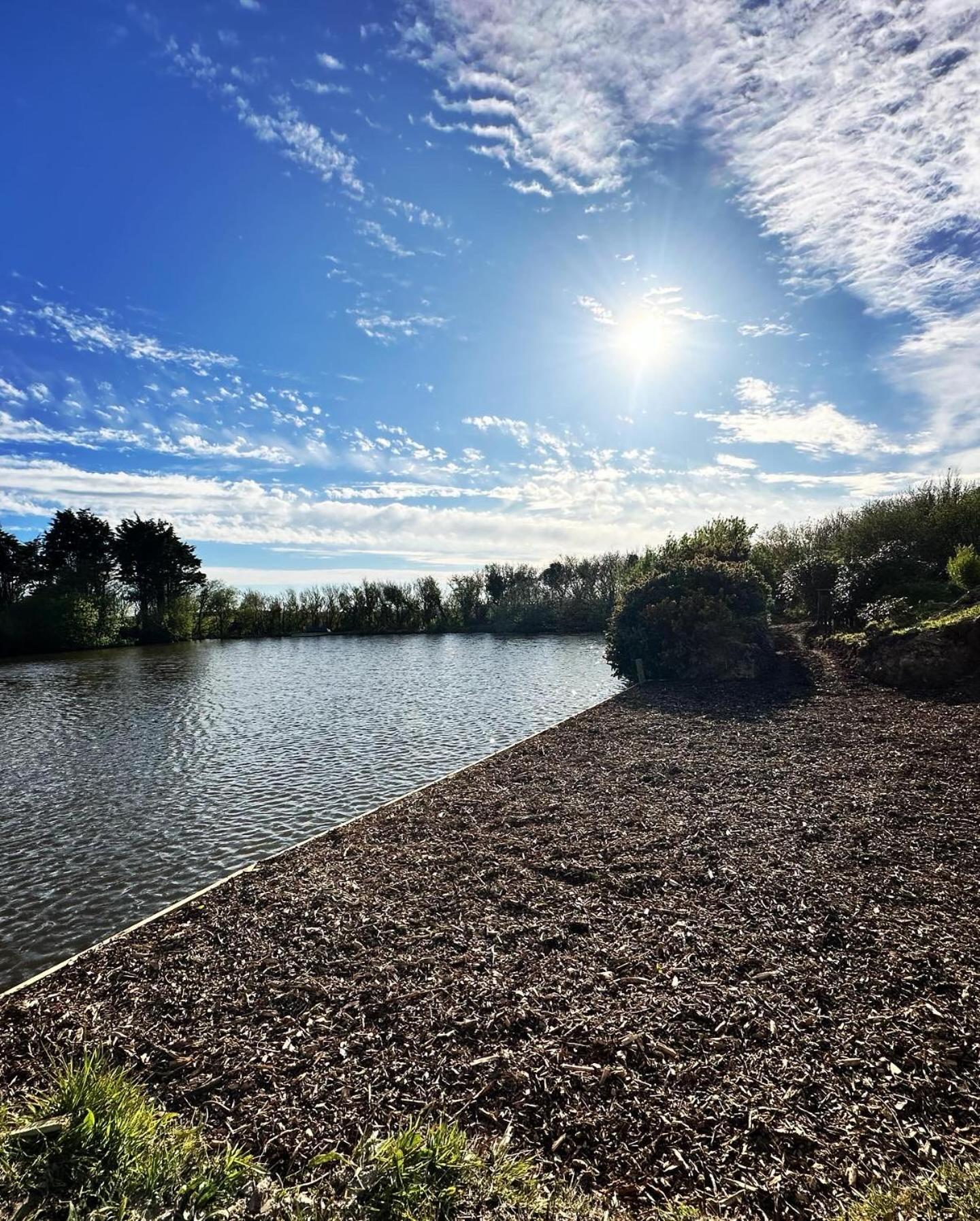 Lakeside Glamping Firecrest St Columb Major Eksteriør bilde