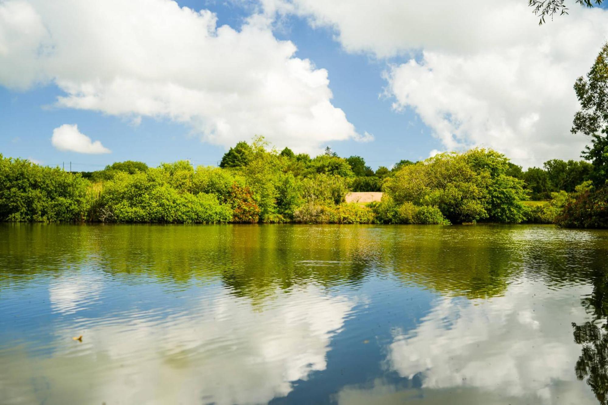 Lakeside Glamping Firecrest St Columb Major Eksteriør bilde