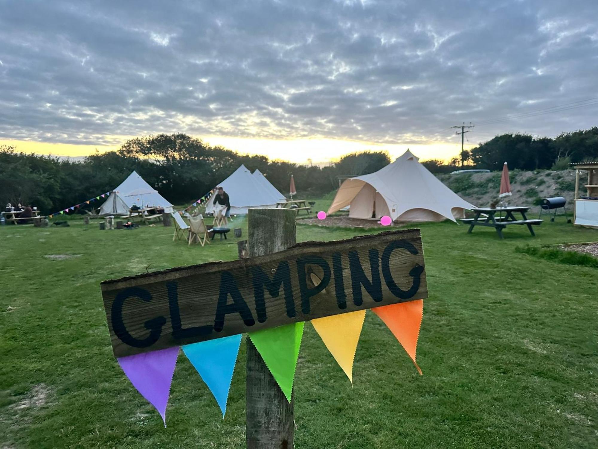 Lakeside Glamping Firecrest St Columb Major Eksteriør bilde