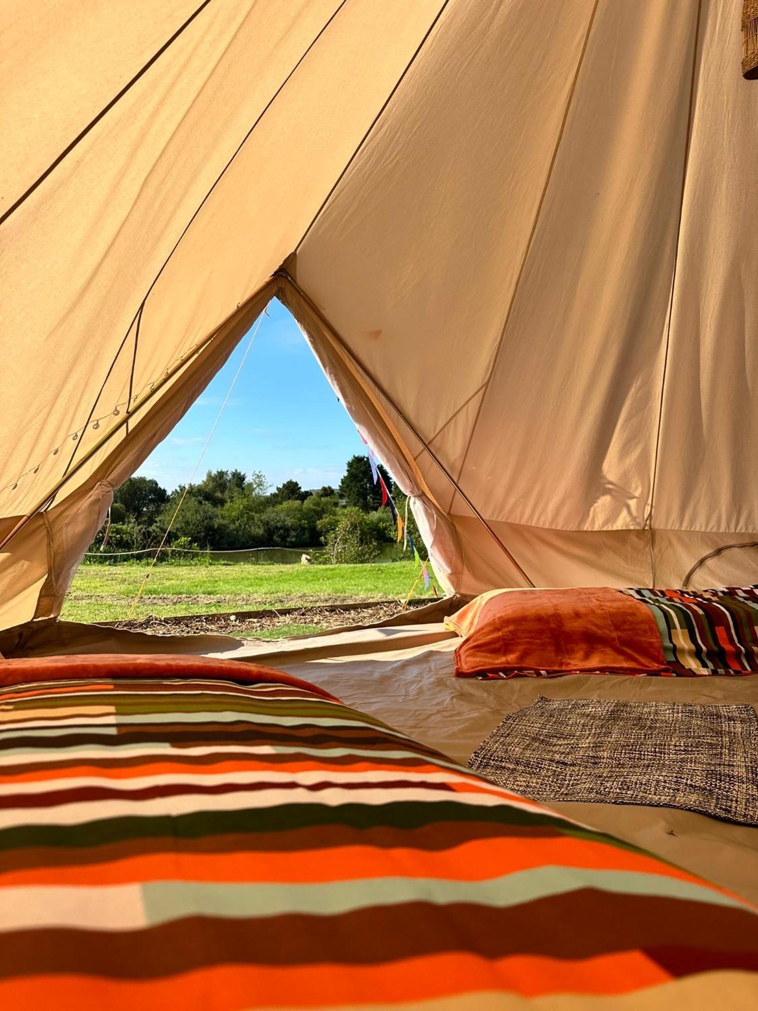 Lakeside Glamping Firecrest St Columb Major Eksteriør bilde